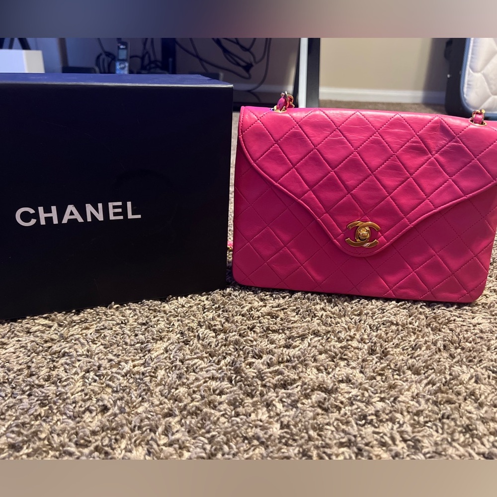 HOT PINK Vintage Chanel Bag
